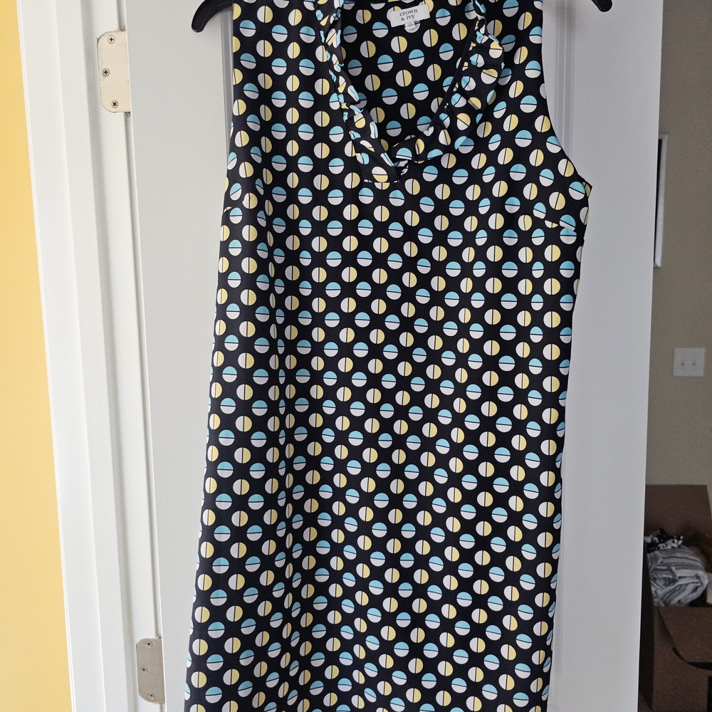 Crown & Ivy Multicolor Geometric Mini Dress